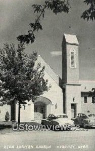 Real Photo - Lutheran Church in Kearney, Nebraska