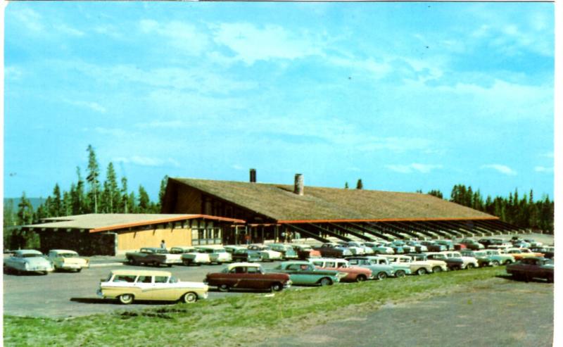 Haynes 57 SERIES #157, Canyon Lodge Admin Bldg, Yellowstone National Park