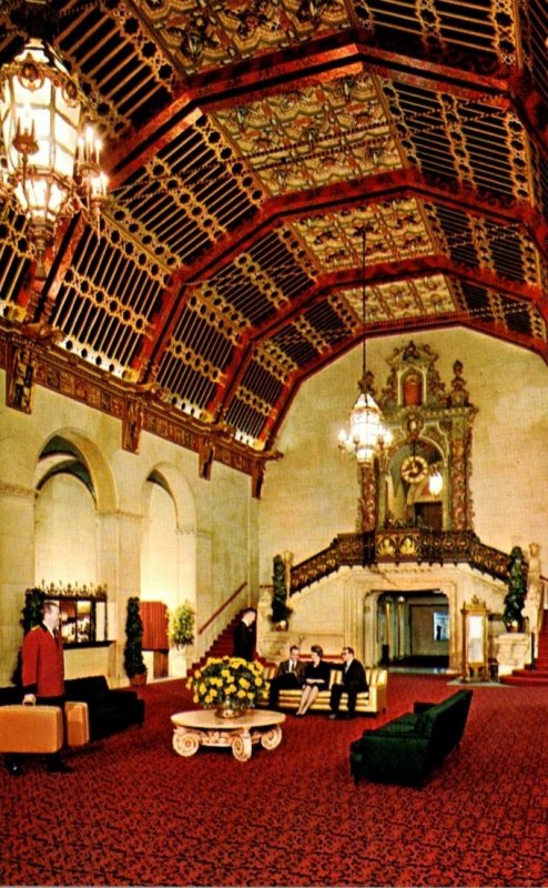 California Los Angeles Biltmore Hotel Lobby