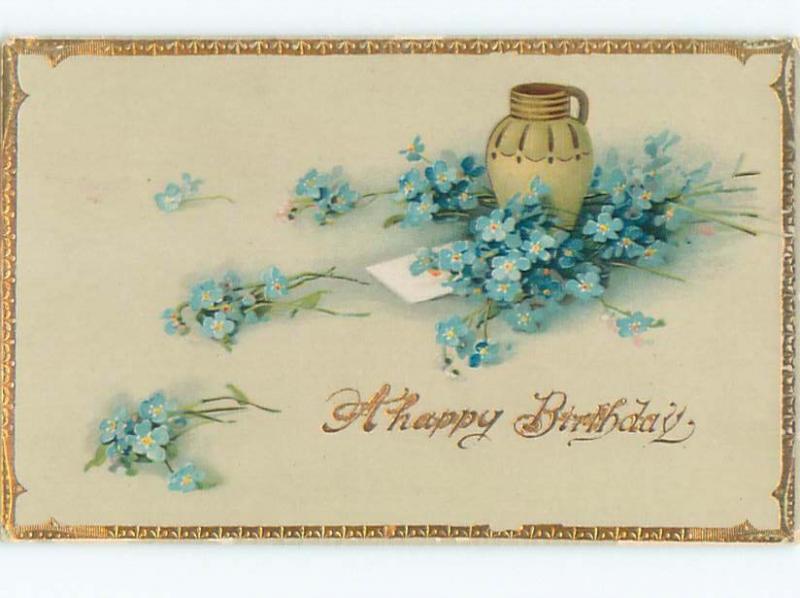 Divided-Back BEAUTIFUL FLOWERS SCENE Great Postcard AA2316