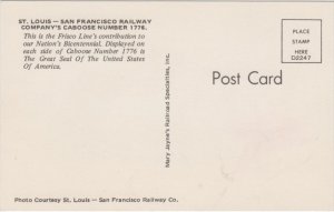 3359 St, Louis san francisco railway co. caboose no.1776