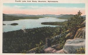 Fourth Lake from Rocky Mountain - Adirondacks, New York - WB