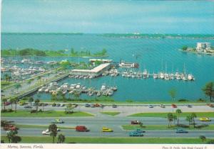 Florida Sarasota Aerial View Of Marine
