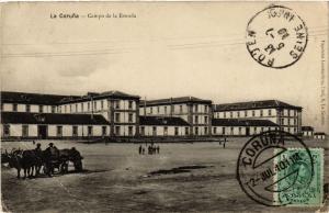 CPA Espagne La Coruna - Campo de la Estrada (282400)