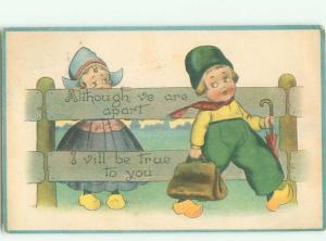 Divided-Back CHILDREN SCENE Great Postcard AA5112