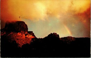 Cloud Effects Casa Grande Big Bend National Park Texas TX UNP Chrome Postcard