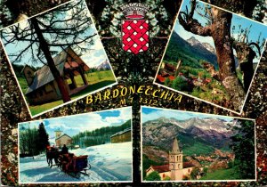 Italy Bardonecchia Multi View 1970