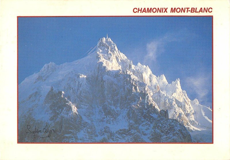 B108554 France Chamonix L'Aiguille du Midi Mountain real photo uk