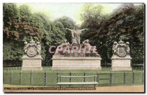 Old Postcard Parc de St Cloud Cascade Ponds