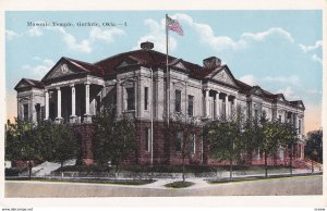 GUTHRIE, Oklahoma, 1900-10s; Masonic Temple