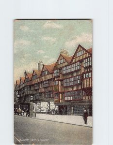 Postcard Holborn Bars, London, England