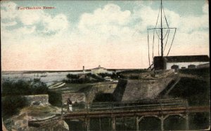 Nassau Bahamas Fort Charlotte c1910 Vintage Postcard