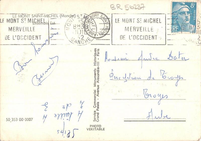 BR50237 Le mont saint michel    France