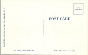 PANAMA CITY, Florida  FL ~ BAY COUNTY HIGH SCHOOL  c1940s Linen  Postcard