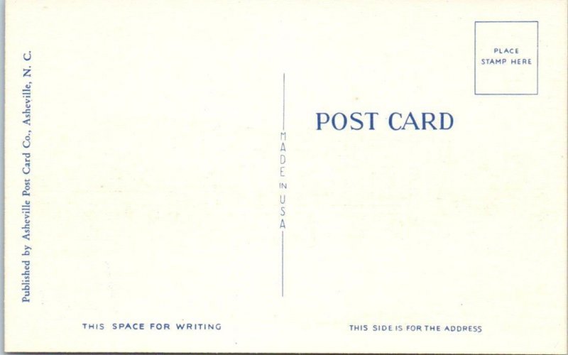 PANAMA CITY, Florida  FL ~ BAY COUNTY HIGH SCHOOL  c1940s Linen  Postcard