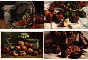 FRUIT, FRUITS, 67 Vintage Postcards pre-1940 (L6218)