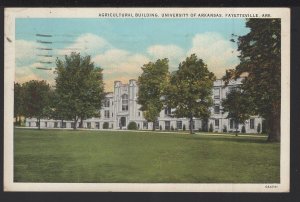 Arkansas FAYETTEVILL Agricultural Building, University of Arkansas pm1935 WB