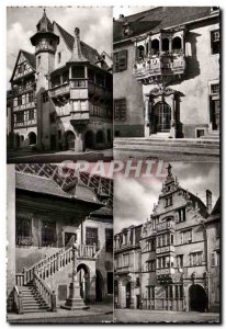 Modern Postcard Colmar Pfister house Former headquarters of the Justice Steps...