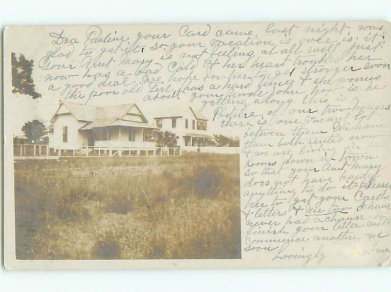 Old rppc BUILDING SCENE Architecture Postcard AB1179