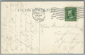 BUFFALO NY FORT PORTER ANTIQUE POSTCARD