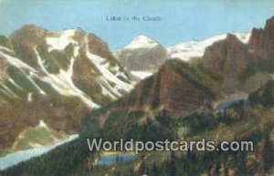 Lakes in the Clouds Canada Postal Used Unknown, Missing Stamp 