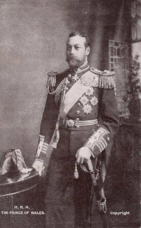 Royalty King George V Prince of Wales in full uniform