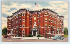 HARTFORD, CT Connecticut  HOTEL HARTFORD  c1930s Cars  Roadside Linen  Postcard