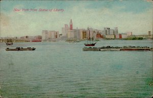 B579 United States New York from Statue of Liberty 1912