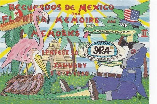 International Postcard Fair & Exhibition IPAFEST-90 Coral Gables Florida 1989