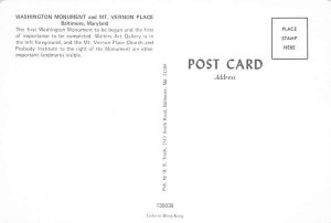 Washington Monument Baltimore, Maryland MD