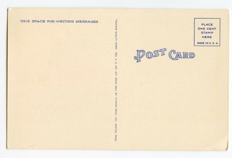 Postcard N. C. O. Club Fort Knox Ky. Kentucky Standard View Card 