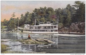 Ship/Steamer Island Belle At Hell Gate, 1900-1910s
