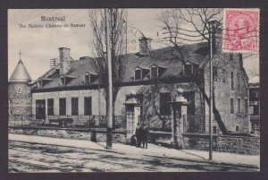 Postcard, CANADA, Montreal, The Historic Chateau de Ramsay