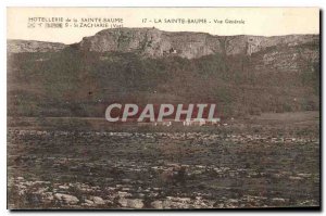 Old Postcard La Sainte Baume Var General view