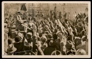 3rd Reich Germany Hitler Speaks in Austria RPPC Hoffmann NrO15 UNUSED 101073