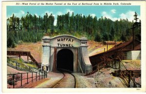 13841 West Portal, Moffat Tunnel, Middle Park, Colorado