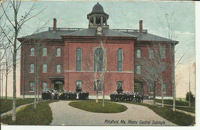 Pittsfield, Me., Maine Central Institute