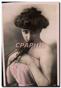 Old Postcard Fantasy Theater Woman Thermonde