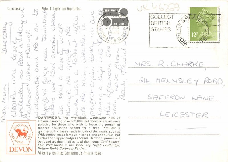 uk46269 dartmoor  devon  uk