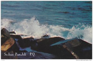 Surf Scene, St-Jean Port-Joli, Quebec, Canada, 1950-1960s