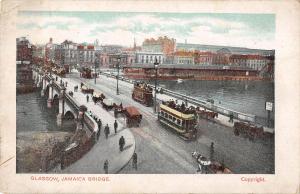 uk14694 jamaica bridge  glasgow scotland  uk tramway tram