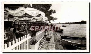 Postcard Moderne Vichy Edges of & # 39Allier boating Chalet