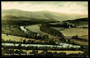Meeting of Rivers Tweed & Ettrick, Scotland. A.R. Edwards, Photo, Selkirk