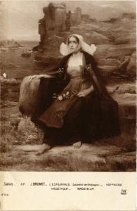 CPA AK Salon de Paris. J. BRUNET L'Esperance (706696)