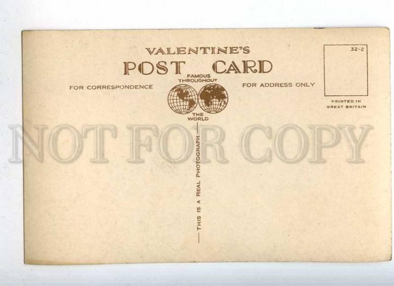 233002 UK BIRMINGHAM town hall CAR Vintage Valentines postcard