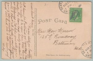 Seattle Washington~Alaska-Yukon-Pacific Expo~NY State Building~1909~Postcard