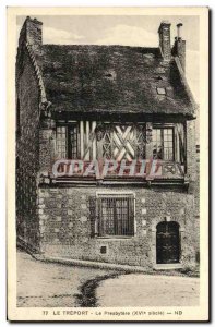 Old Postcard Le Treport The presbytery