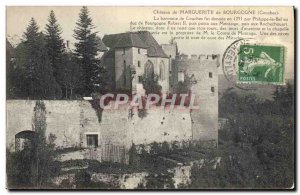 Old Postcard Chateau Marguerite de Bourgogne Couches