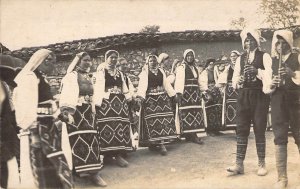 c.'10 RPPC, Real Photo, Eastern European  Women in Ethnic Clothing,Old Post Card