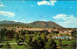 POSTCARD SCENE Flagstaff Arizona AZ AO1517